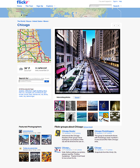 Flickr Introduces Places