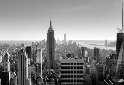 Manhattan No. 1 black and white photo