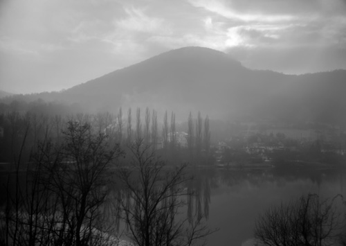 German Countryside No. 3 black and white photo