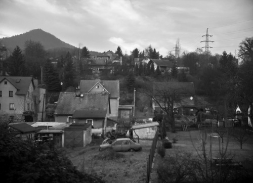 German Countryside No. 1 black and white photo