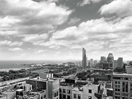 Chicago | South Shore black and white photo